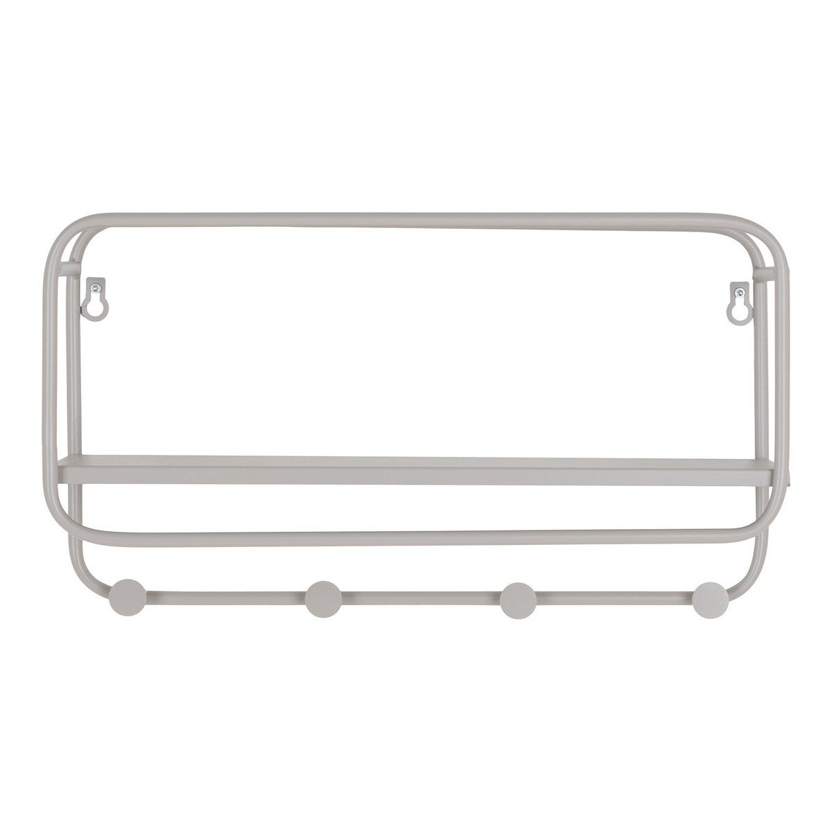 Feira Hoedenplank - Grijs - 45x15x25 cm 1 Feira Hoedenplank - Grijs - 45x15x25 cm