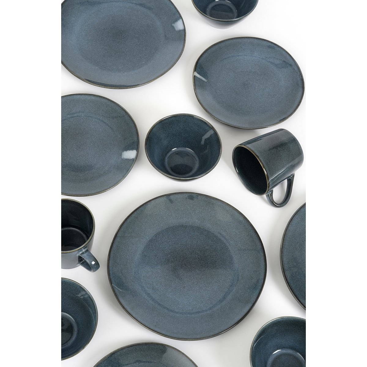 Racco Serviesset 4 Persoons - Donkergrijs - Mica Decorations 8 Racco Serviesset 4 Persoons - Donkergrijs - Mica Decorations