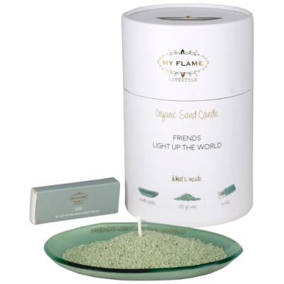My Flame - Kaarsenzand giftbox - Friends light up the world