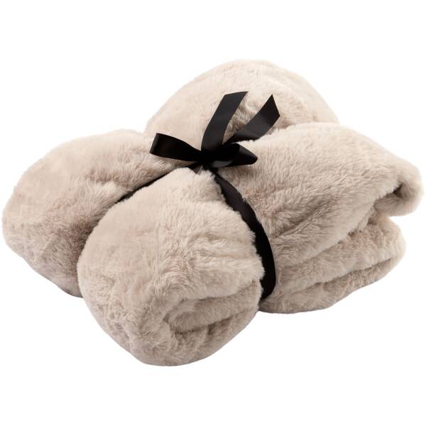 Dutch Decor Lize Plaid Pumice stone - 100% gerecycled polyester - 140x180cm