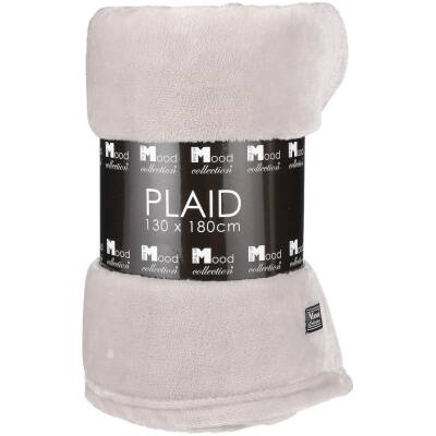 Plaid Famke - Beige - L180xB130cm - Mica Decorations
