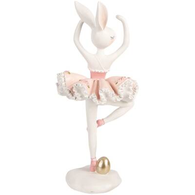Decoratie Konijn - ballerina - 16x16x35 cm - Clayre & Eef