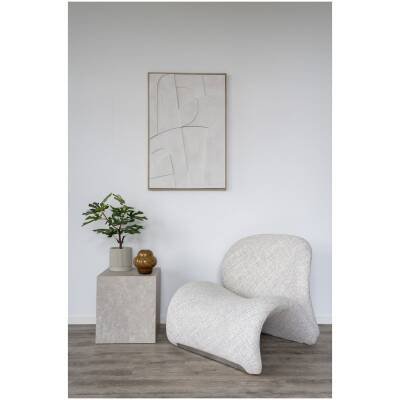 House Nordic - glazen vaas bruin – D16,5×H17cm