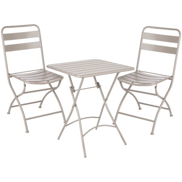 Mica Decorations - bistroset Evita - Bruin - 3-delig