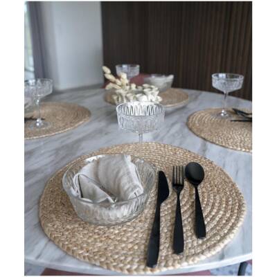Bombay Placemat - Natuurlijk - Jute - Set van 4