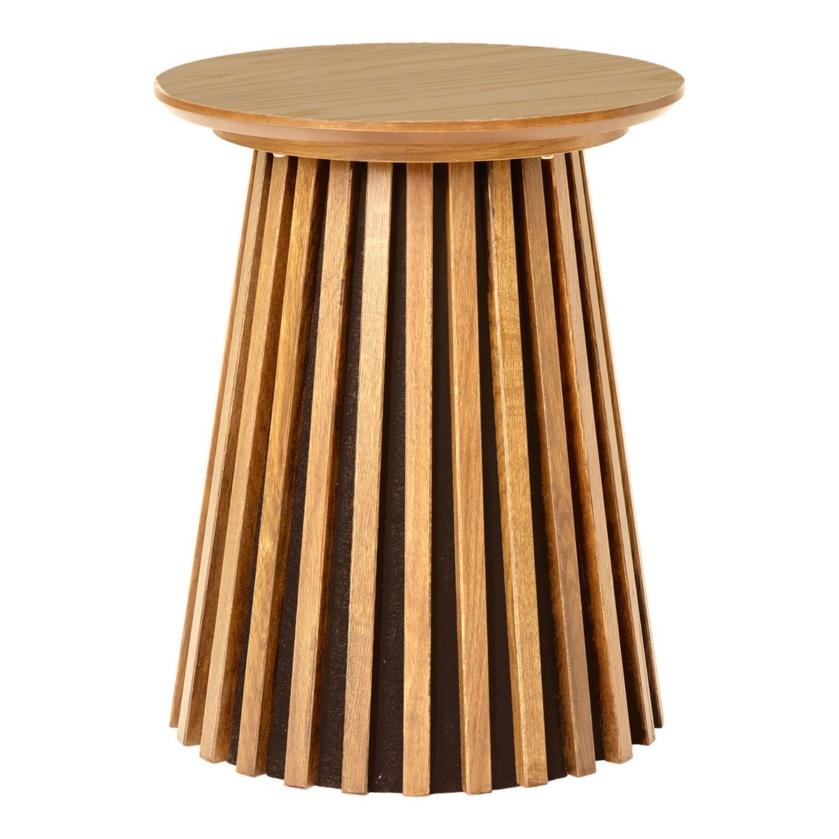 Osaka bijzettafel - Eikenfineer Naturel - Ø40x50cm 1 Osaka bijzettafel - Eikenfineer Naturel - Ø40x50cm