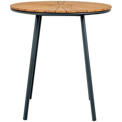 Cleveland ronde cafétafel teak – Ø 70 cm - House Nordic
