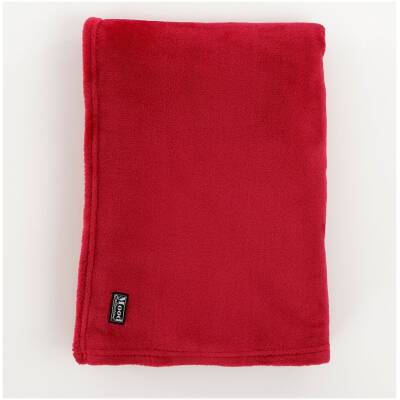 Plaid Famke - Rood - L180xB130cm - Mica Decorations