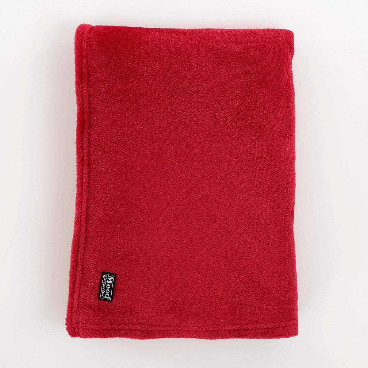Plaid Famke - Rood - L180xB130cm - Mica Decorations 2 Plaid Famke - Rood - L180xB130cm - Mica Decorations