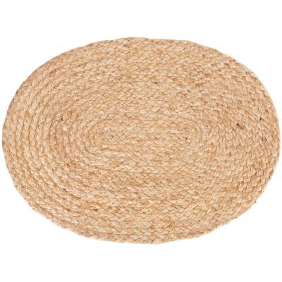 Bombay Placemat - Natuurlijk - Jute - Set van 4 - 35x45cm