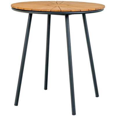 Cleveland ronde cafétafel teak – Ø 70 cm - House Nordic