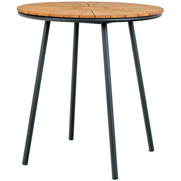 Cleveland ronde cafétafel teak – Ø 70 cm - House Nordic