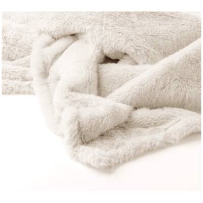 Dutch Decor Lize Plaid Snow White - 100% gerecycled polyester - 140x180cm