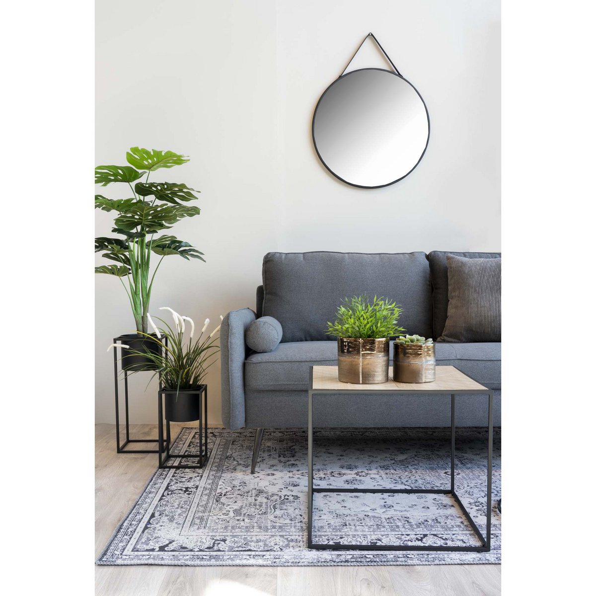 Marla Bloempotten - Zwart - Set van 2 - House Nordic 6 Marla Bloempotten - Zwart - Set van 2 - House Nordic
