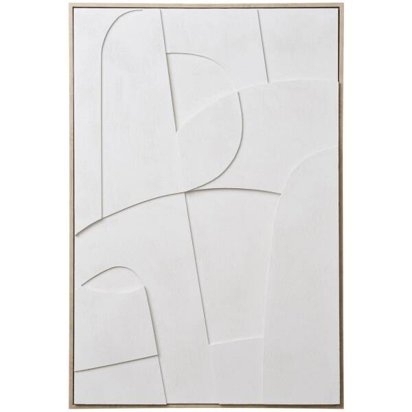 Madeline reliëf wanddecoratie - 60×90 cm - House Nordic