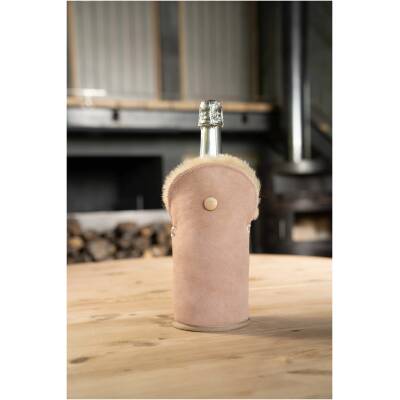 Kywie wijnkoeler - tulp - nude onyx suede