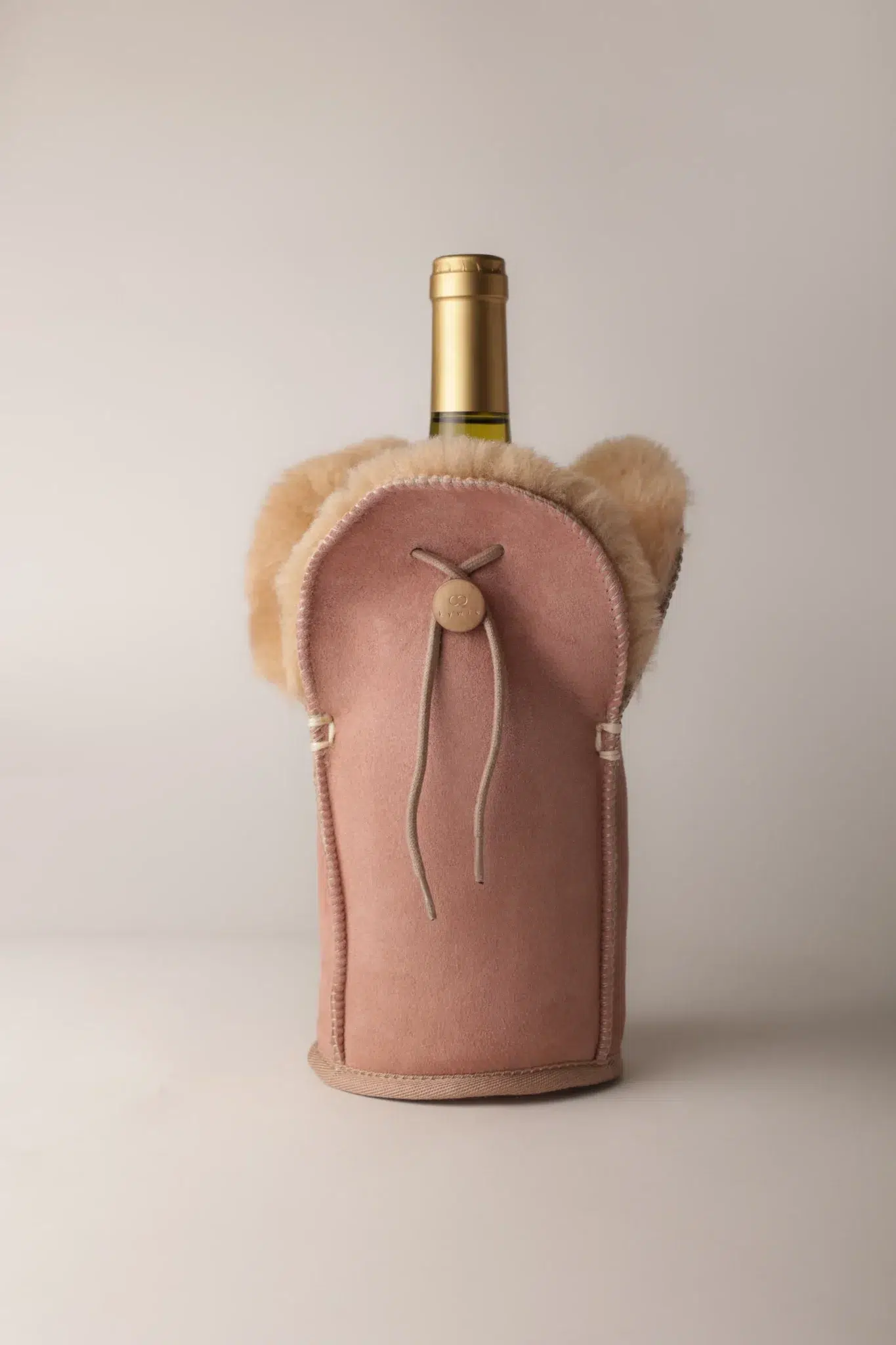Kywie Champagnekoeler - nude onyx suede 2 Kywie Champagnekoeler - nude onyx suede