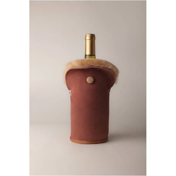 Kywie wijnkoeler - tulp - terra suede