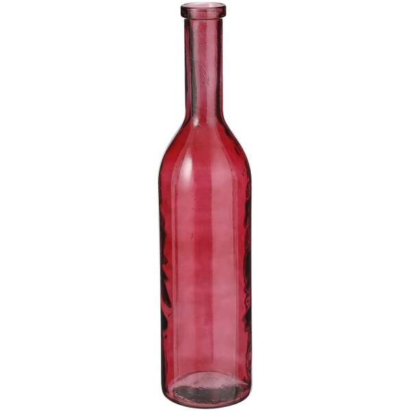 Mica Decorations - Rioja flesvaas bordeaux – D18 × H75 cm