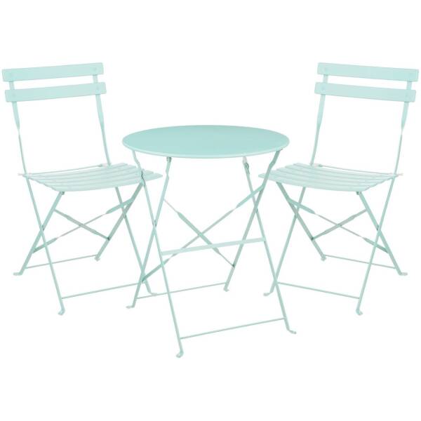 Mica Decorations - bistroset Laurence - Lichtgroen - set van 3
