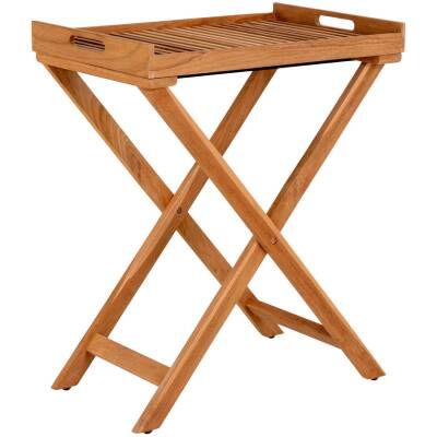 Ronda dienbladtafel teak - 60×40×70cm - House Nordic