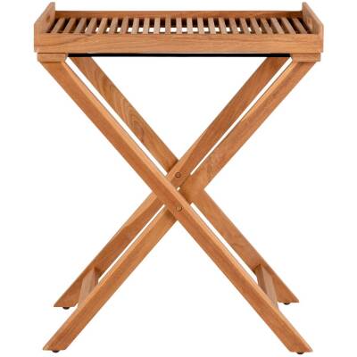 Ronda dienbladtafel teak - 60×40×70cm - House Nordic
