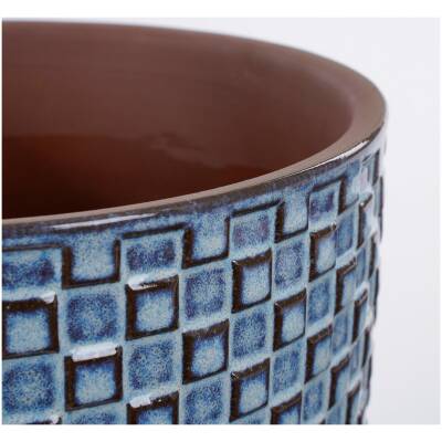 Bloempot Daan - Blauw - Mica Decorations