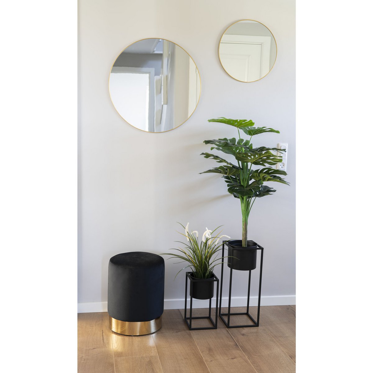 Marla Bloempotten - Zwart - Set van 2 - House Nordic 5 Marla Bloempotten - Zwart - Set van 2 - House Nordic