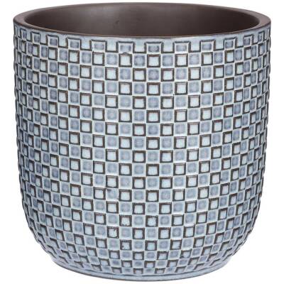 Bloempot Daan - Blauw - Mica Decorations