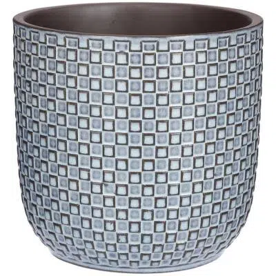 Bloempot Daan - Blauw - Mica Decorations