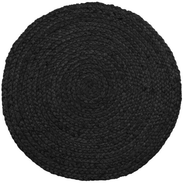 Bombay Placemat - Donkergrijs - Jute - Set van 4