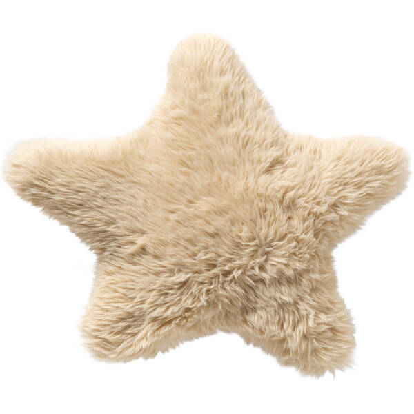 Woondecoratie 2 Textino - STER sierkussen - beige - 50x48cm