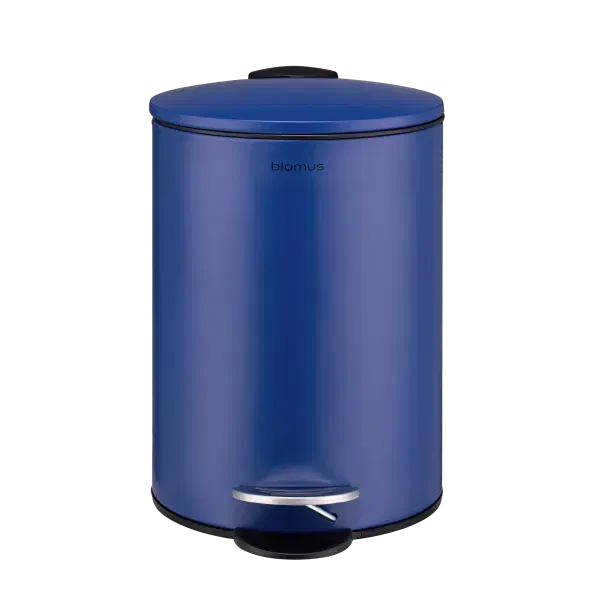 Blomus - Pedaalemmer 3 liter - TUBO - Blauw 1 Blomus - Pedaalemmer 3 liter - TUBO - Blauw