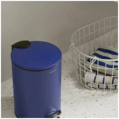 Blomus - Pedaalemmer 3 liter - TUBO - Blauw