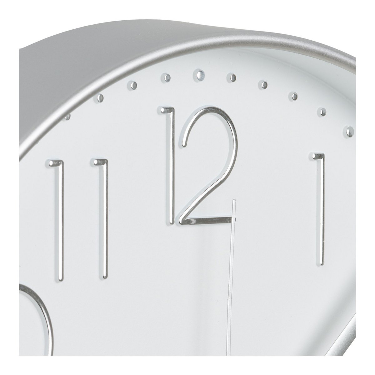 Lalibela wandklok zilver – Ø 30 cm - House Nordic 4 Lalibela wandklok zilver – Ø 30 cm - House Nordic