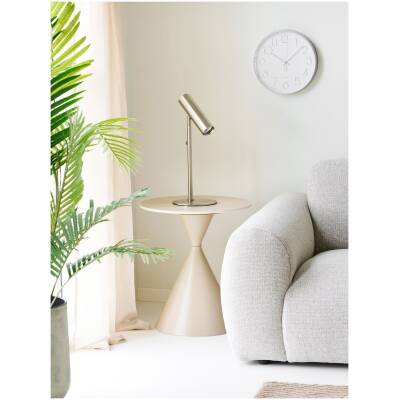 Lalibela wandklok zilver – Ø 30 cm - House Nordic