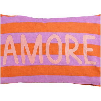 Mica Decorations - Sierkussen Amore - Oranje - 55x35cm