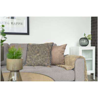 Ely Kussen - blauw/geel - 45x45 cm - House Nordic