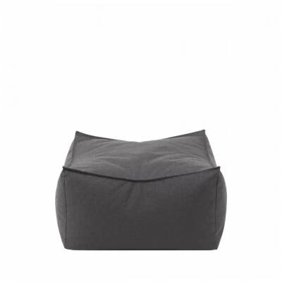 Blomus poef - Stay - kleur antraciet - 60x60cm