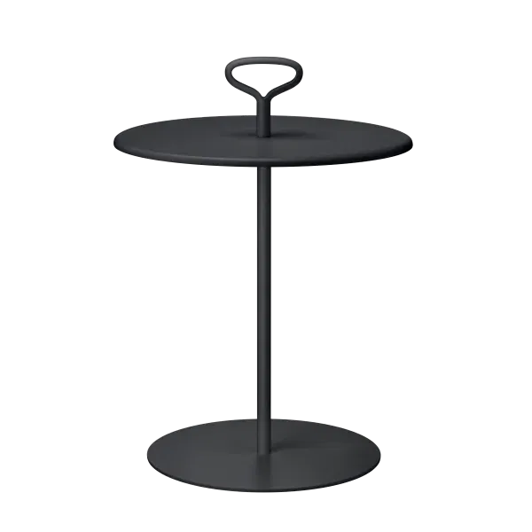 Blomus tuin bijzettafel - Porter - Black - D42cmxH58cm 2 Blomus tuin bijzettafel - Porter - Black - D42cmxH58cm