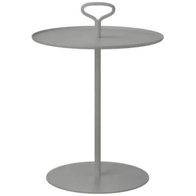Blomus tuin bijzettafel - Porter - Granite Gray - D42cmxH58cm