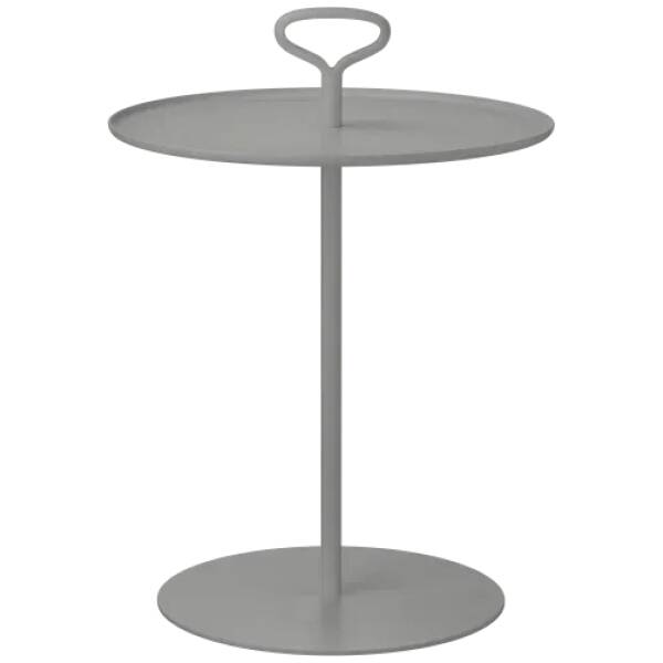 Blomus tuin bijzettafel - Porter - Granite Gray - D42cmxH58cm