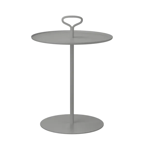 Blomus tuin bijzettafel - Porter - Granite Gray - D42cmxH58cm 1 Blomus tuin bijzettafel - Porter - Granite Gray - D42cmxH58cm