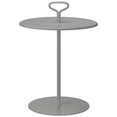 Blomus tuin bijzettafel - Porter - Granite Gray - D42cmxH58cm