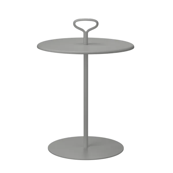 Blomus tuin bijzettafel - Porter - Granite Gray - D42cmxH58cm 2 Blomus tuin bijzettafel - Porter - Granite Gray - D42cmxH58cm