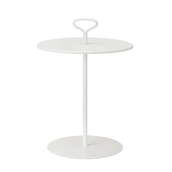Blomus tuin bijzettafel - Porter - Silk Gray - D42cmxH58cm 1 Blomus tuin bijzettafel - Porter - Silk Gray - D42cmxH58cm