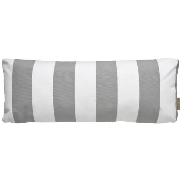Blomus buitenkussen - Stay - Lily White/Elephant Skin - 70x30cm
