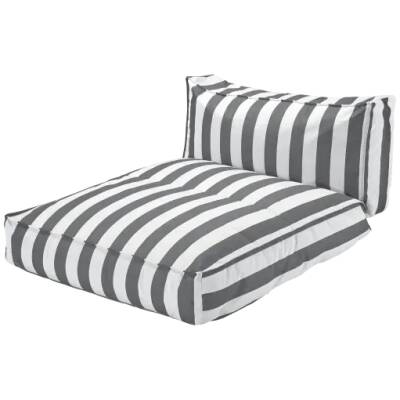 Blomus ligbed - Stay - Lily White/Black - 120x190cm