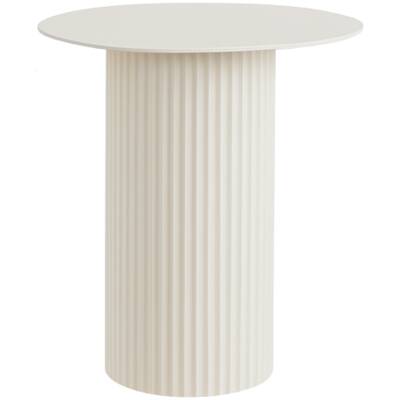 Bijzettafel Lux - Gebroken wit - organisch - set van 3