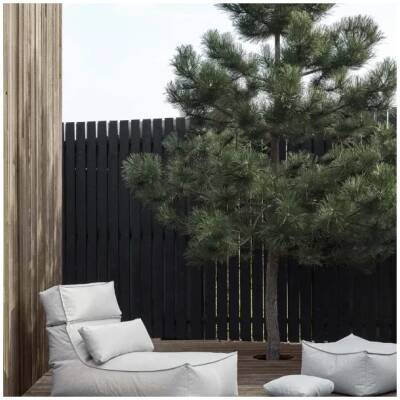 Blomus poef - Stay - kleur aarde - 60x60cm